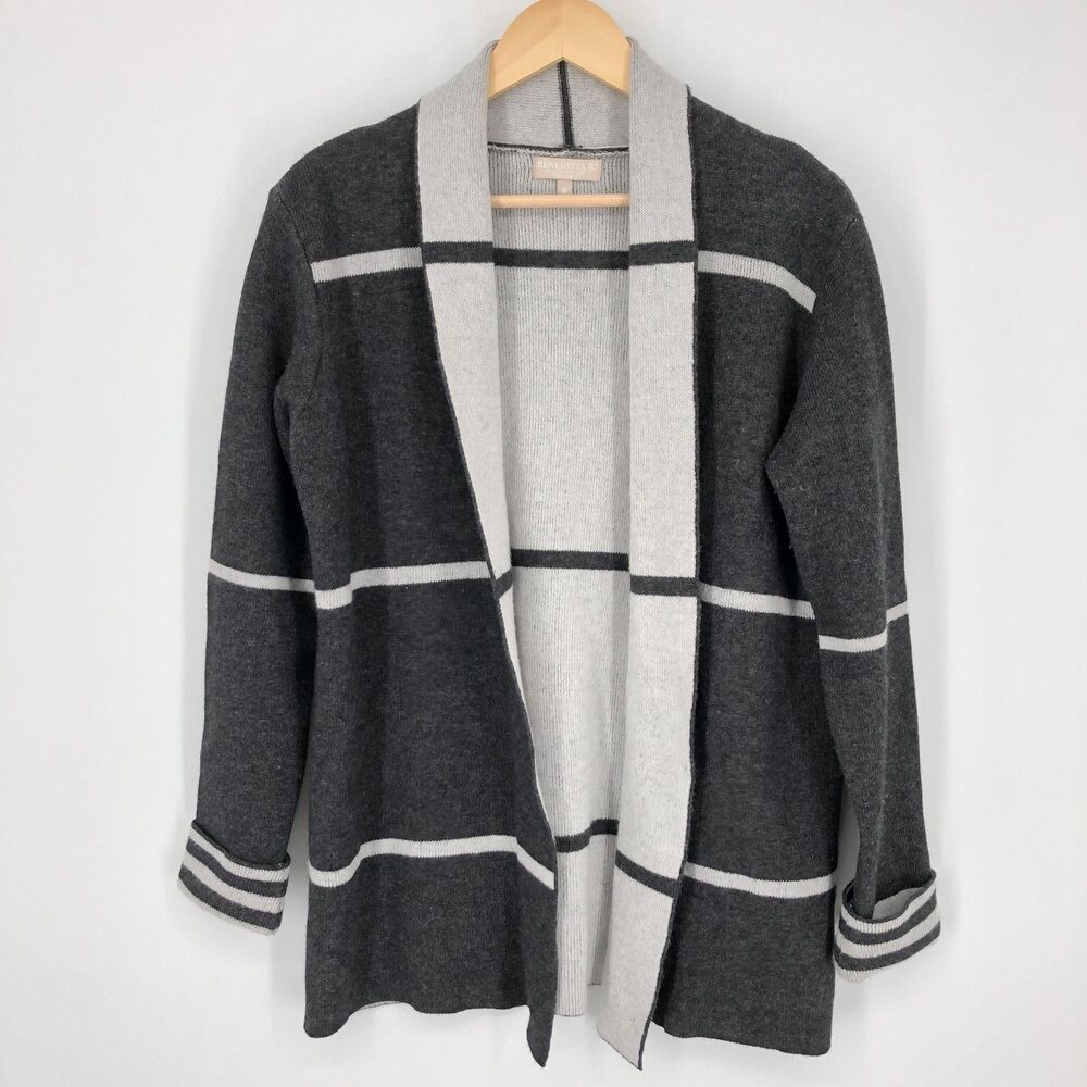 Benedetta B Sweater‎ Womens Medium Open Cardigan Merino Wool Cashmere Italy